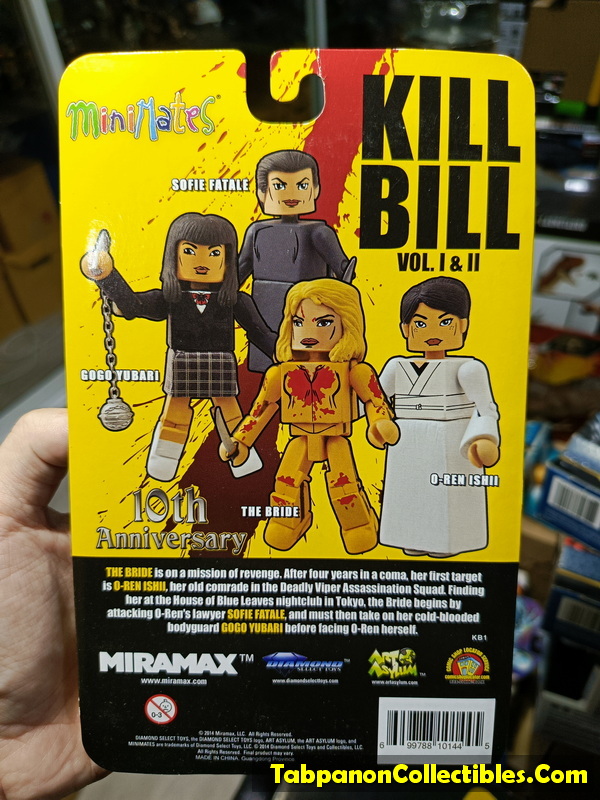 Minimates KILL BILL House of Blue Leaves Boxset