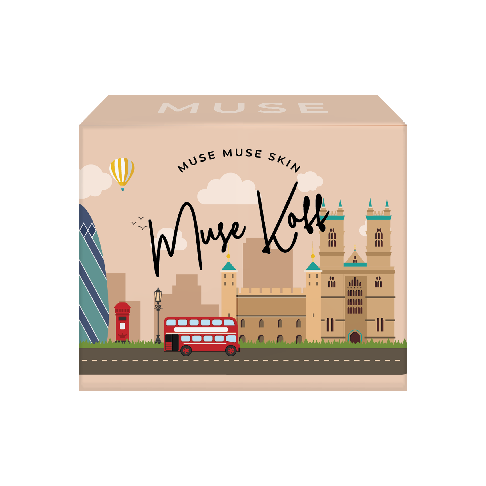 มิวส์โซป สูตร มิวส์คัฟ MUSE KOFF 7 IN 1 (สบู่สครับกาแฟอโวคาโด้)