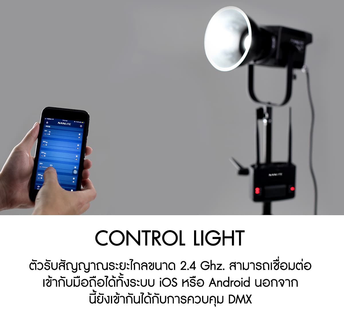 Nanlite Forza 300 Daylight LED Monolight ไฟสตูดิโอคุณภาพสูง รับประกันศูนย์ไทย