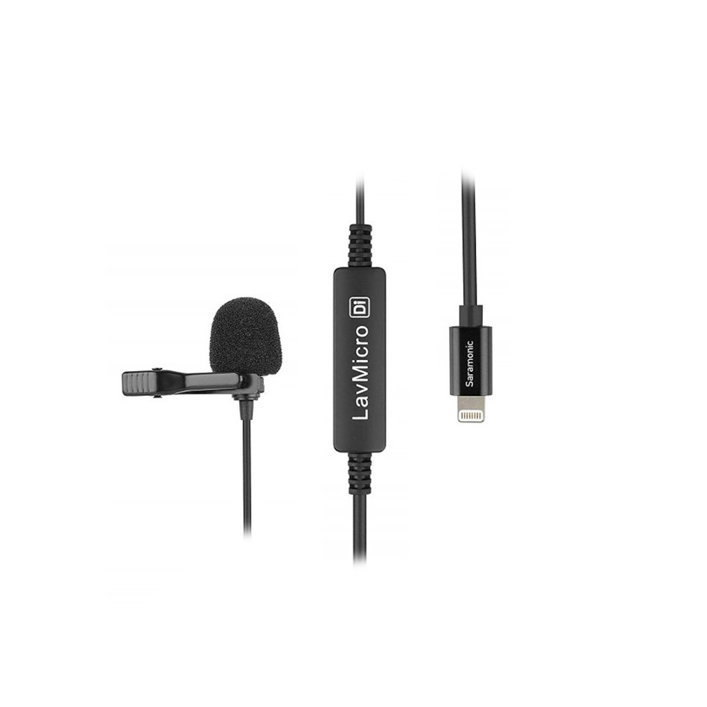 Saramonic LavMicro Di Lavalier mic for iOS devices with signal converter and lightning connector