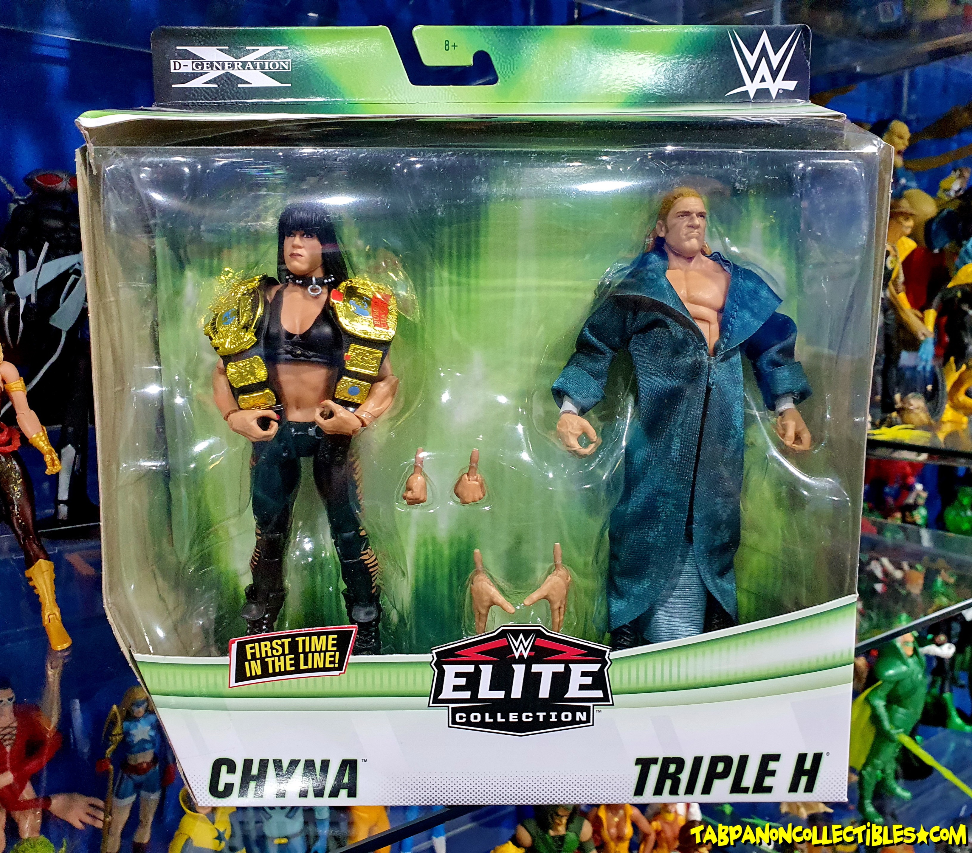 [2020.10] WWE Elite DX Triple H and DX Chyna 7-Inch Action Figure 2-Pack