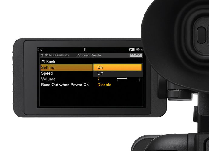 Sony HXR-NX800 4K 1" CMOS Sensor NXCAM Camcorder