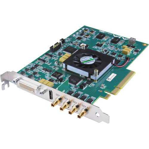 AJA KONA 4 PCI-E Video I/O Card (HDMI Output, Cable Included)