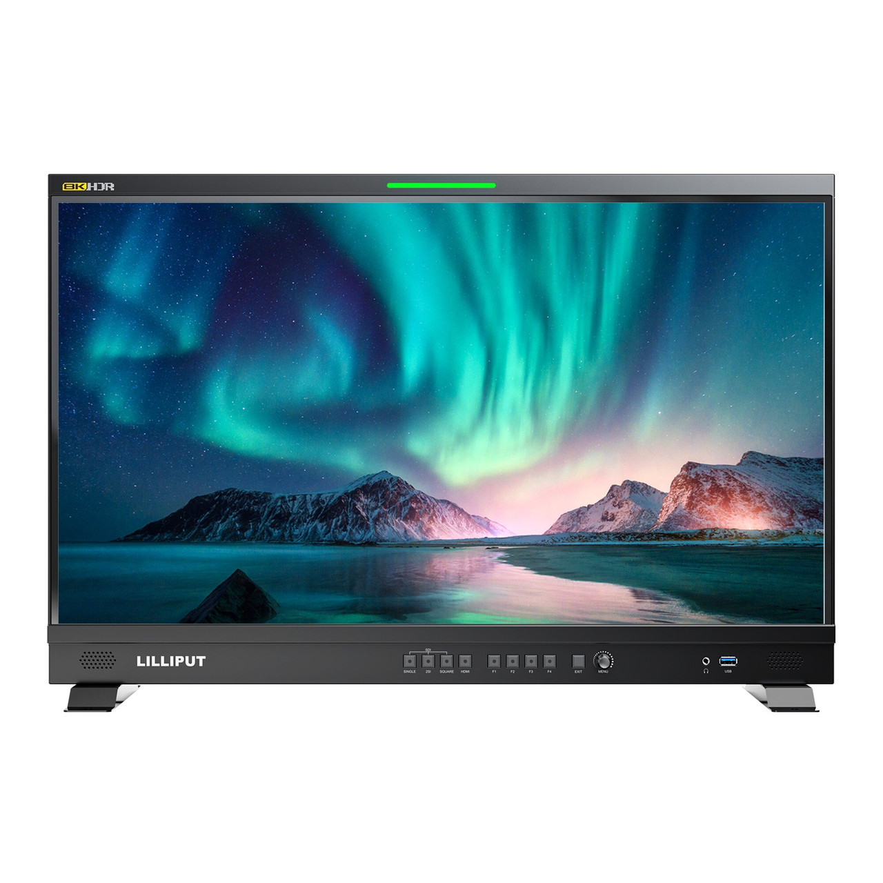 Lilliput Q28-8K 28 inch 8K 12G-SDI professional broadcast production studio monitor
