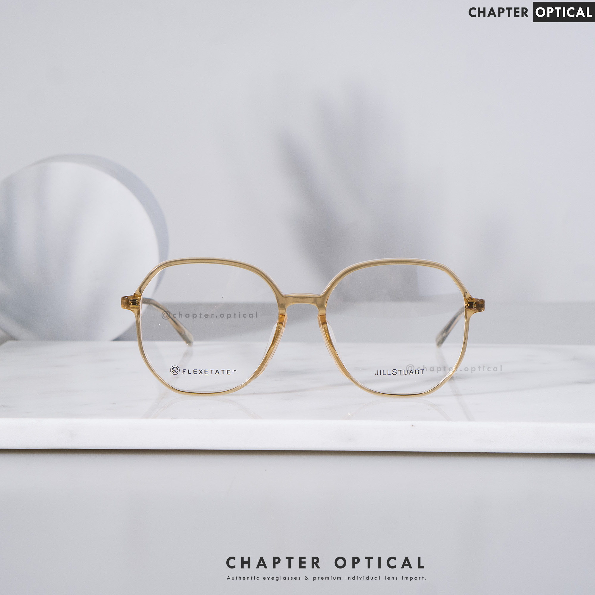 กรอบแว่นตา JILLSTUART รุ่น Vivid (JL66005-C03) Titanium