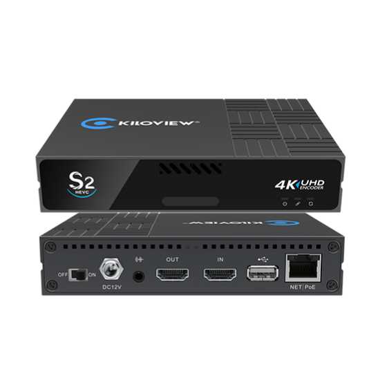 Kiloview S2/H.265 4K P60 Video Encoder