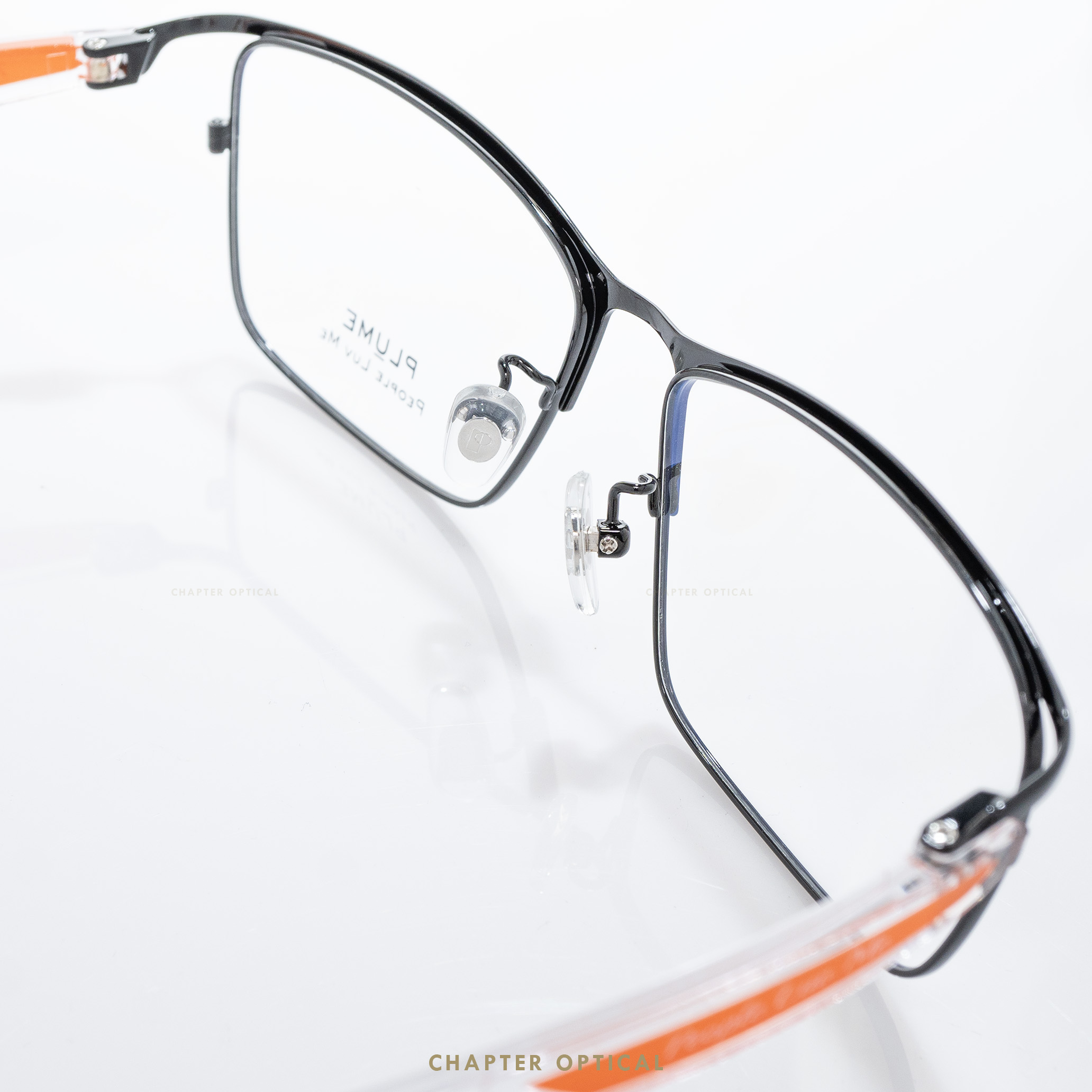 กรอบแว่นตาแบรนด์ PLUME รุ่น P-2975-C2 แบรนด์เกาหลีใต้แท้ สินค้านำเข้า