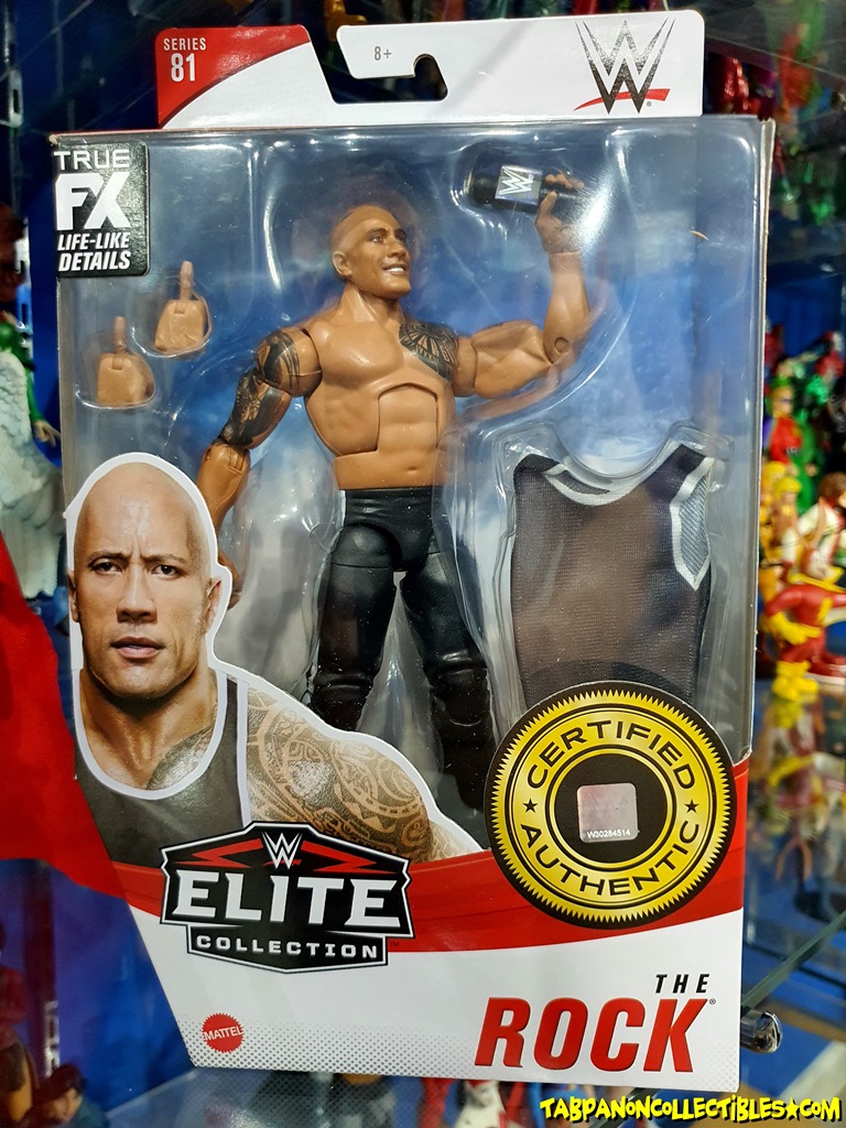 [2021.02] WWE Elite 81 The Rock 7-Inch Action Figure