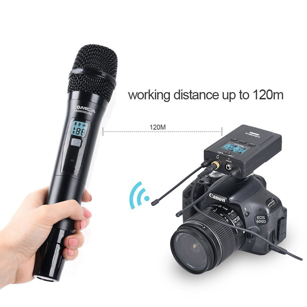 COMICA CVM-WM200D Wireless Microphone UHF