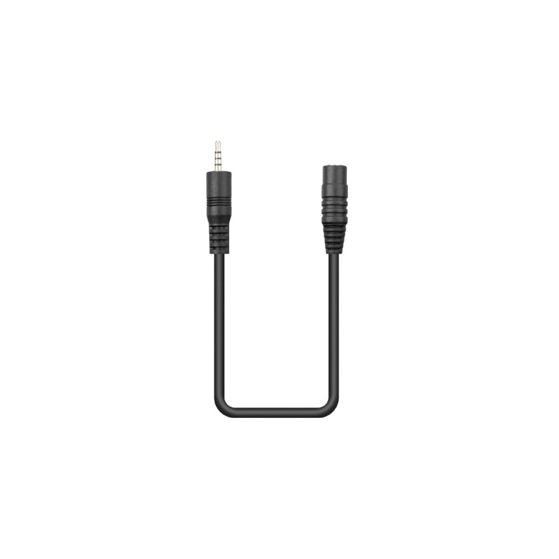 Saramonic SR-25C35 3.5mm Female TRS Microphone Adapter Cable to 2.5mm Male TRS (Fuji Camera)