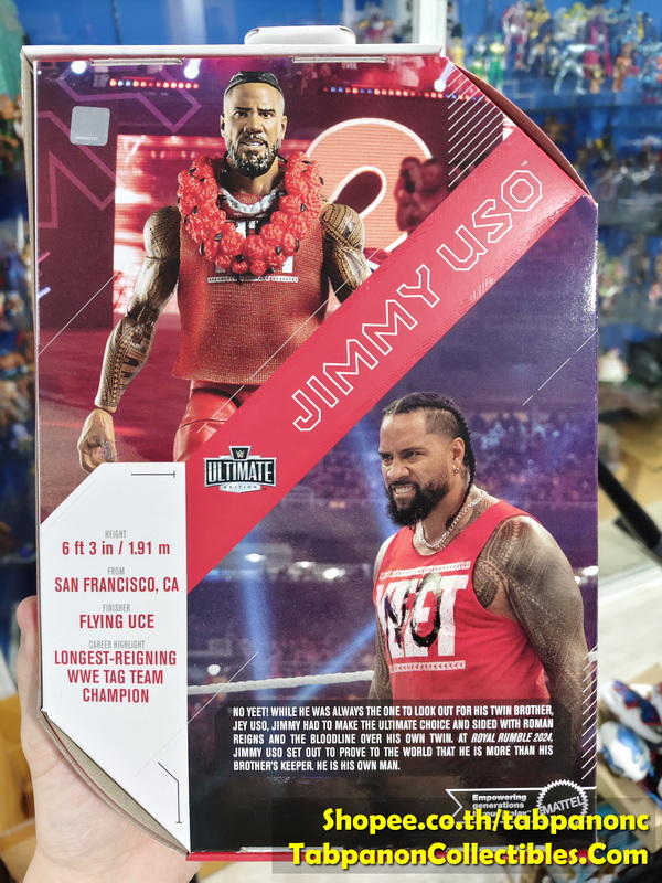 [2025.06] WWE Ultimate Edition Wave 26 Jimmy Uso Action Figure