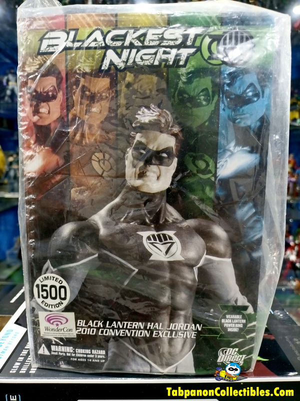 [2010.04] DC Direct Blackest Night Black Lantern Hal Jordan Action Figure - Wonder Con EXCLUSIVE