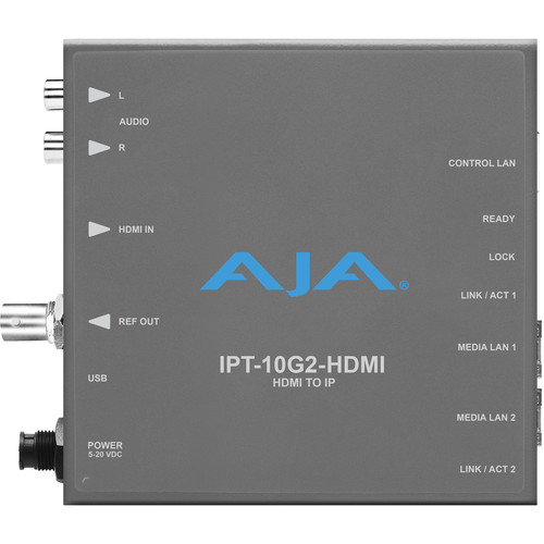 IPT-10G2-HDMI Bridging HDMI to SMPTE ST 2110 Video and Audio
