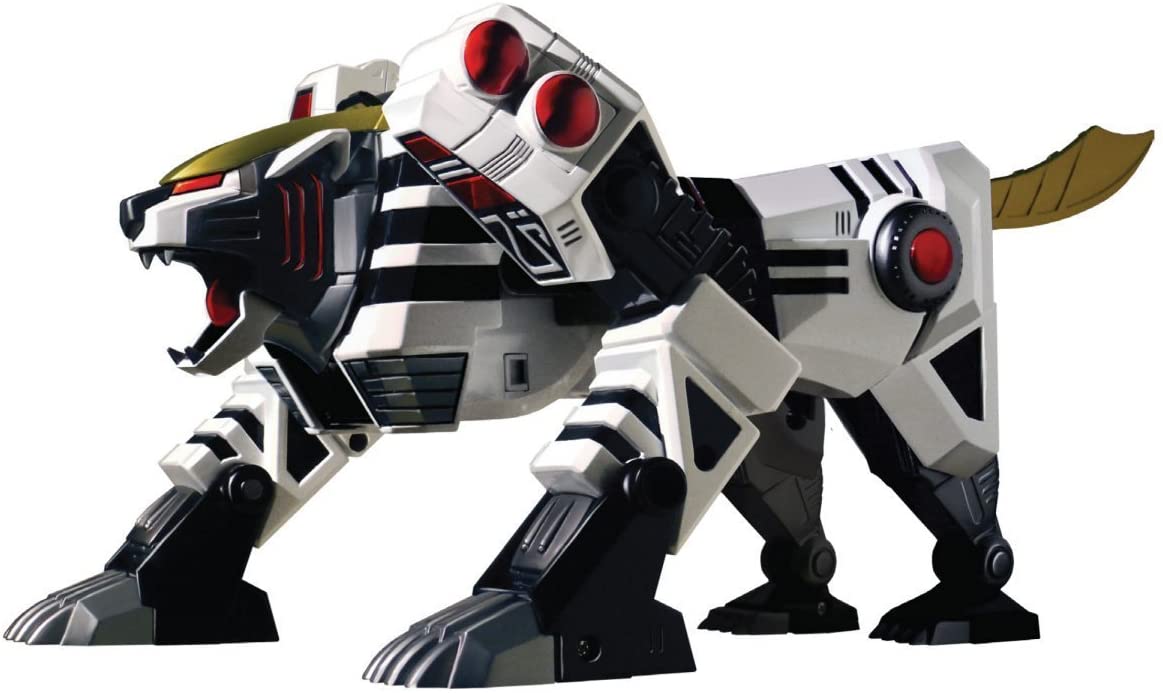 [2015.07] Bandai America Power Rangers Legacy White Tigerzord Diecast Action Figure (USED)