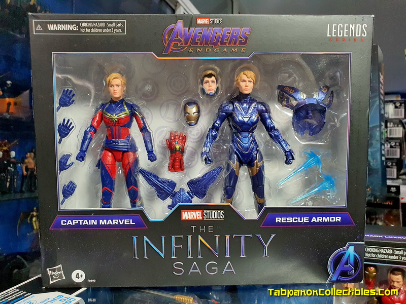 [2021.08] Hasbro Marvel Legends Infinity Saga Captain Marvel & Rescue Armor 6.5-Inch Figure 2-pack