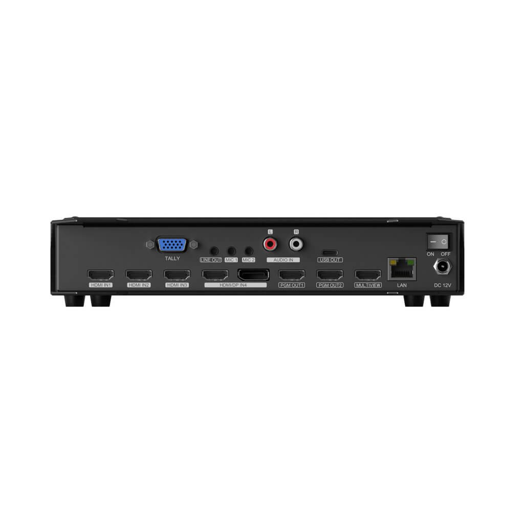 Avmatrix HVS0401U-Micro 4-CH HDMI/ DP Video Switcher