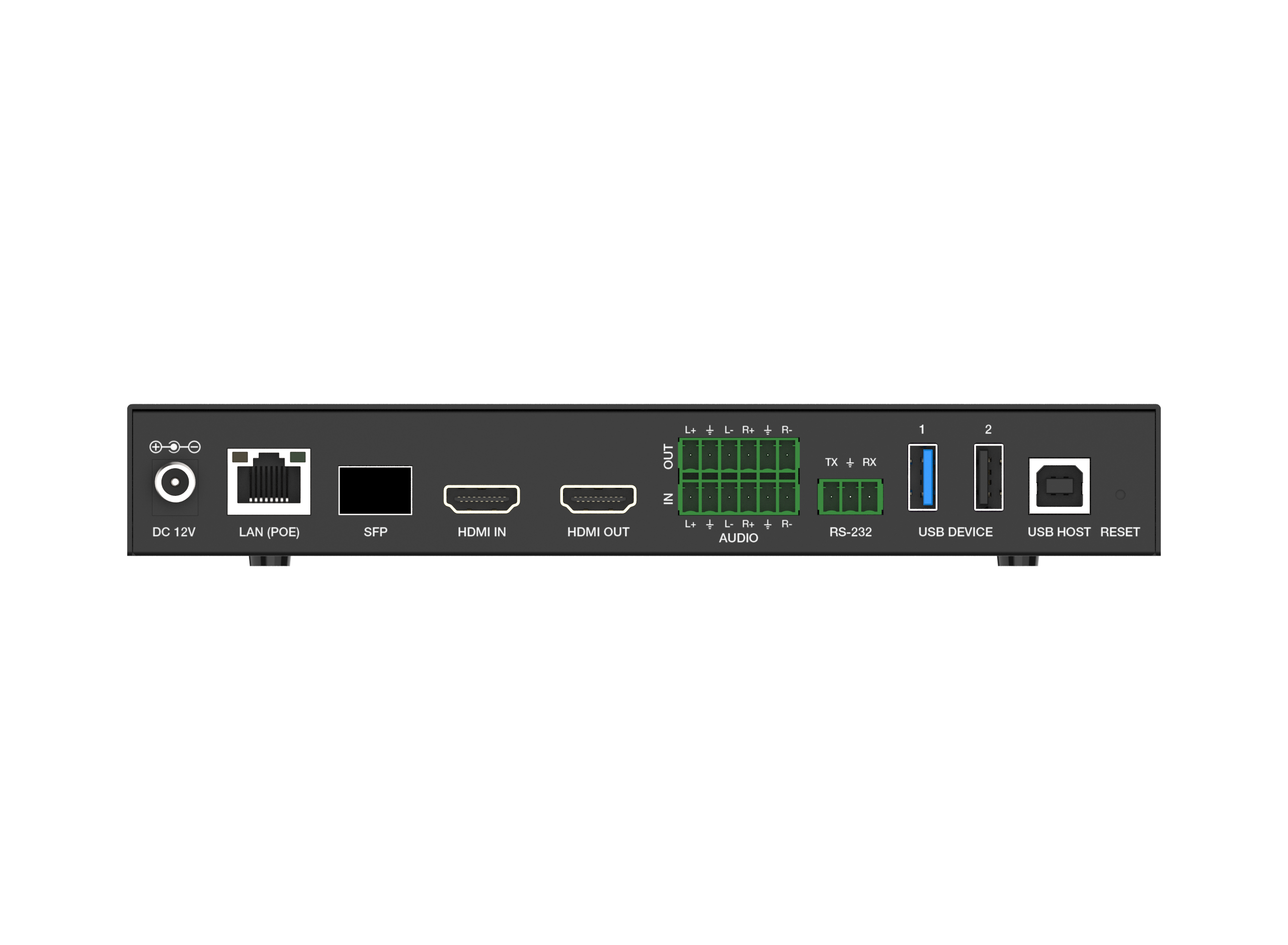 AVIP-H265-1G-T - VAVE Transceiver H265 4K60 4:4:4 AV over IP