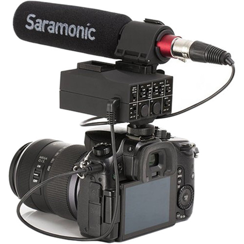 Saramonic MixMic Mix-Mic XLR audio Phantom power audio adapter