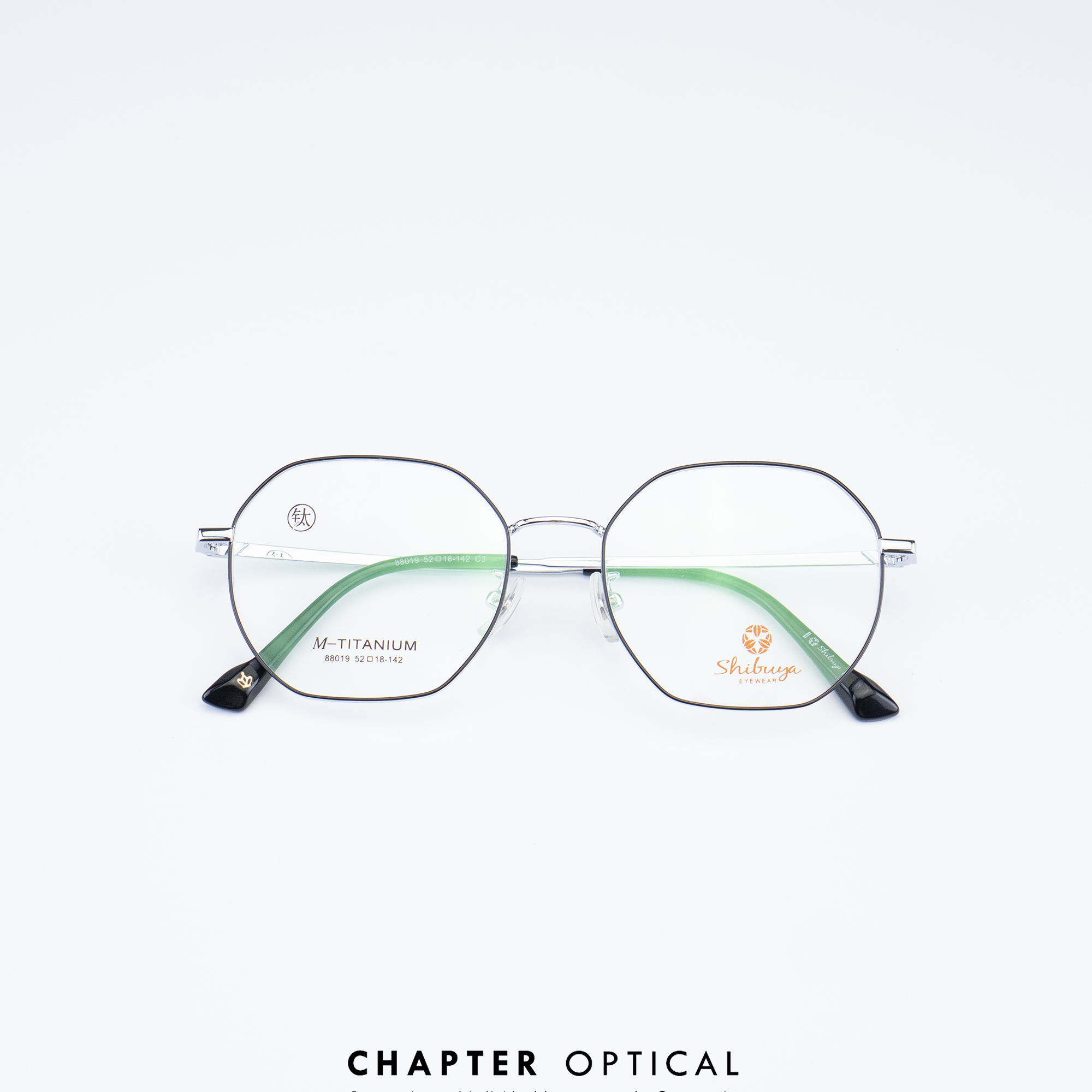 กรอบแว่นแฟชั่น รุ่น 88019 c3 ( พร้อมเลนส์สายต 1990 บาท )