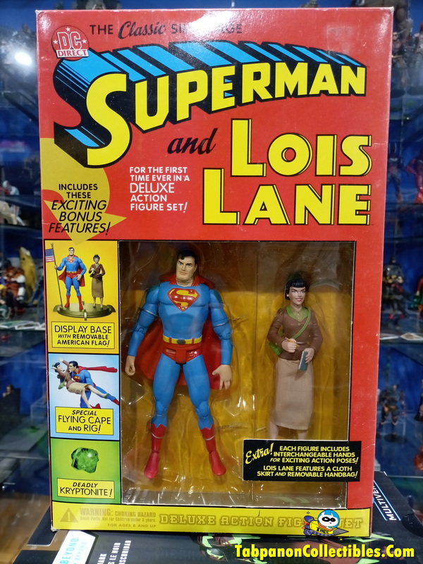[2001.11] DC Direct Silver-Age Superman and Lois Lane Deluxe Action Figure Set