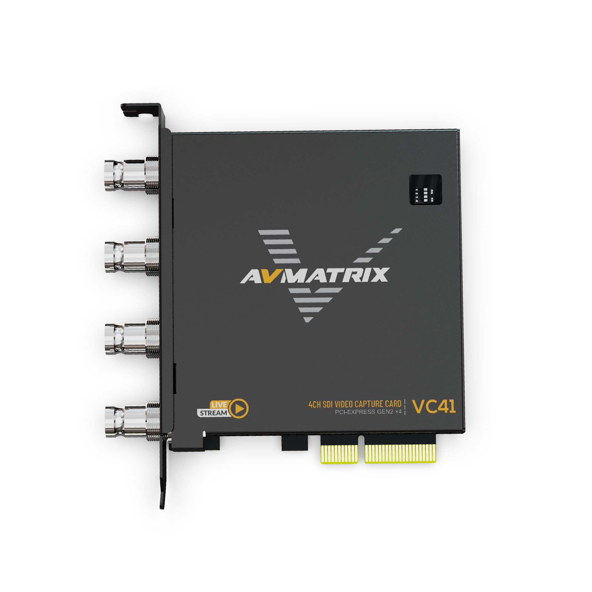 AVMatrix - VC41 4-CH 3G-SDI PCIE Capture Card