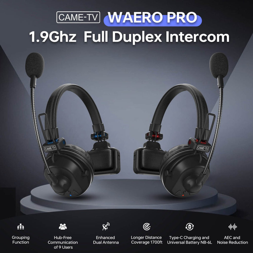 CAME-TV WAERO Pro Full Duplex Dual Antenna 1.9G