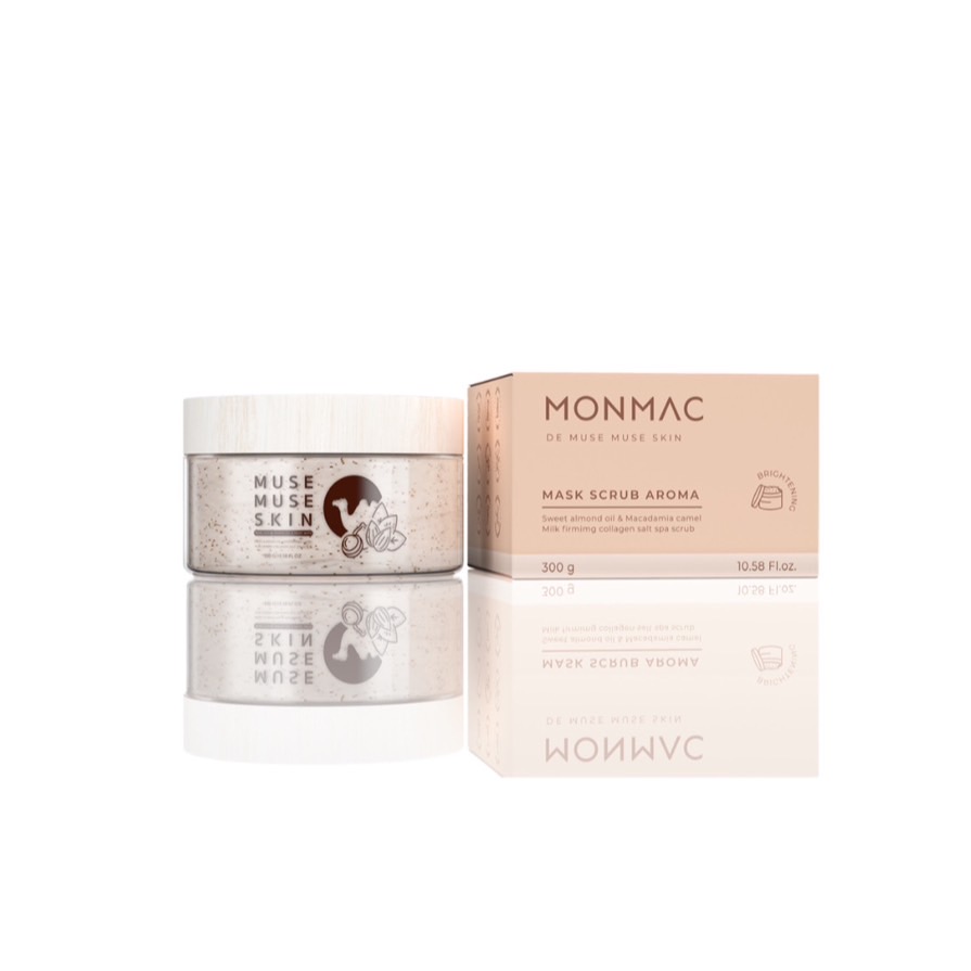 ม่อนแมค สครับเนื้อโลชั่น MONMAC collagen scrub