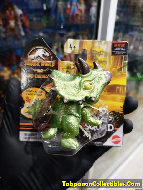 [2022.09] Mattel Jurassic World Snap Squad Triceratops