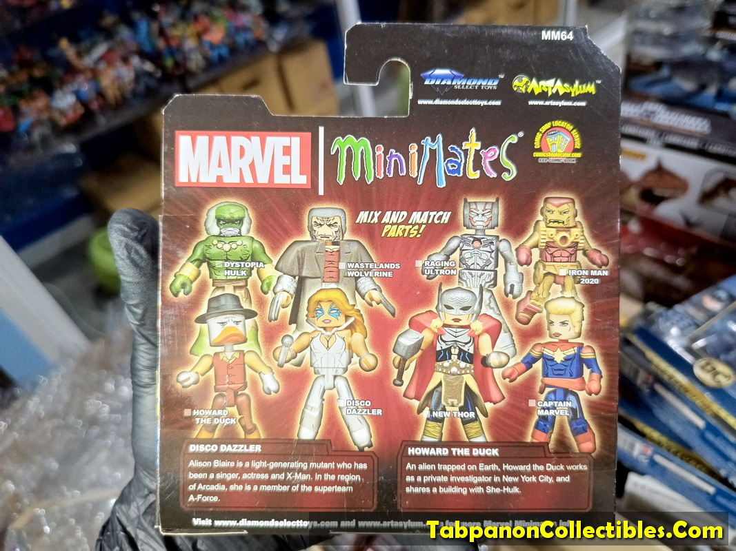 Minimates Marvel TRU Exclusive Wave 21 Disco Dazzler and Howard The Duck 2-Pack