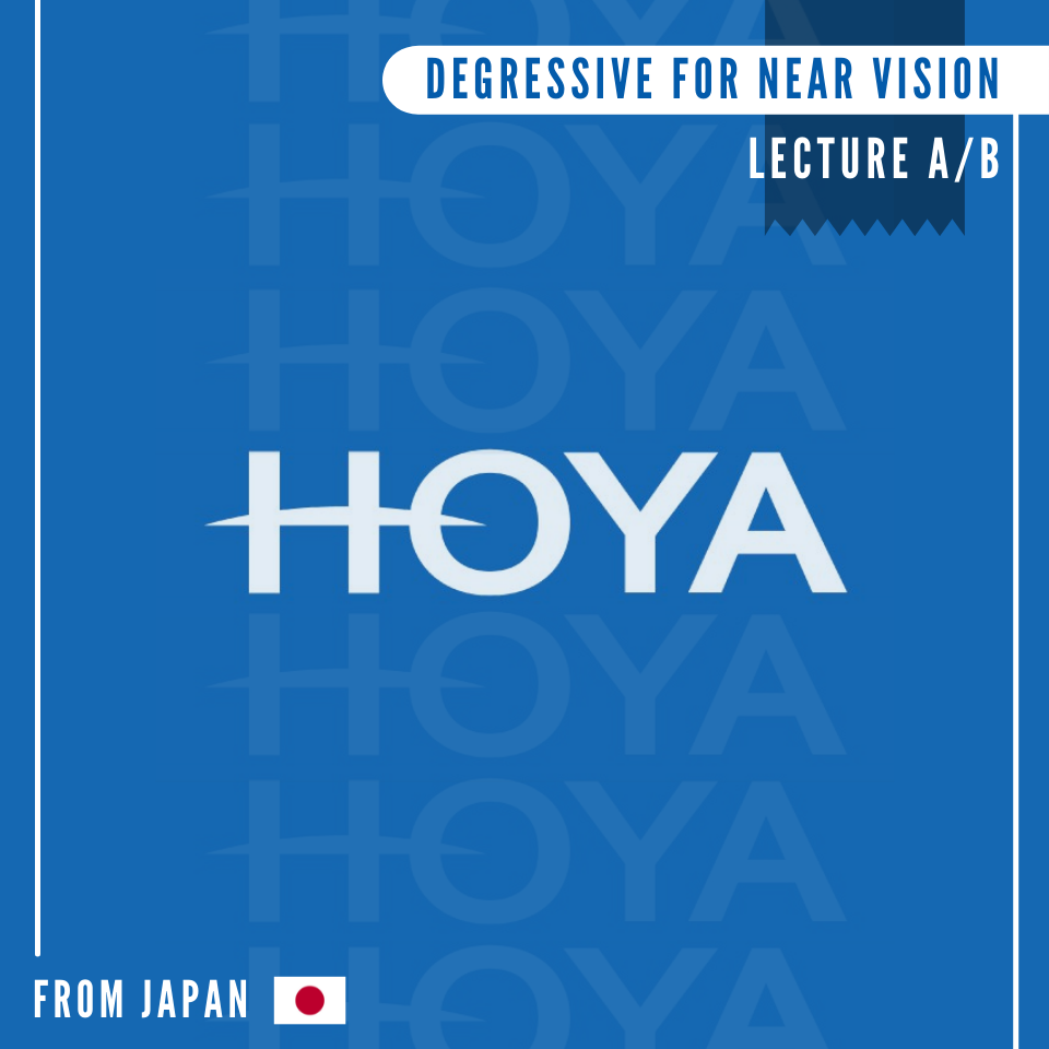 HOYA SUPEREADER A/B เลนส์เฉพาะทางโฮย่า มุมมองภาพที่ดีกว่า สำหรับการทำงานระยะ กลาง-ใกล้ ในผู้ที่มีค่าสายตาไม่ซับซ้อน