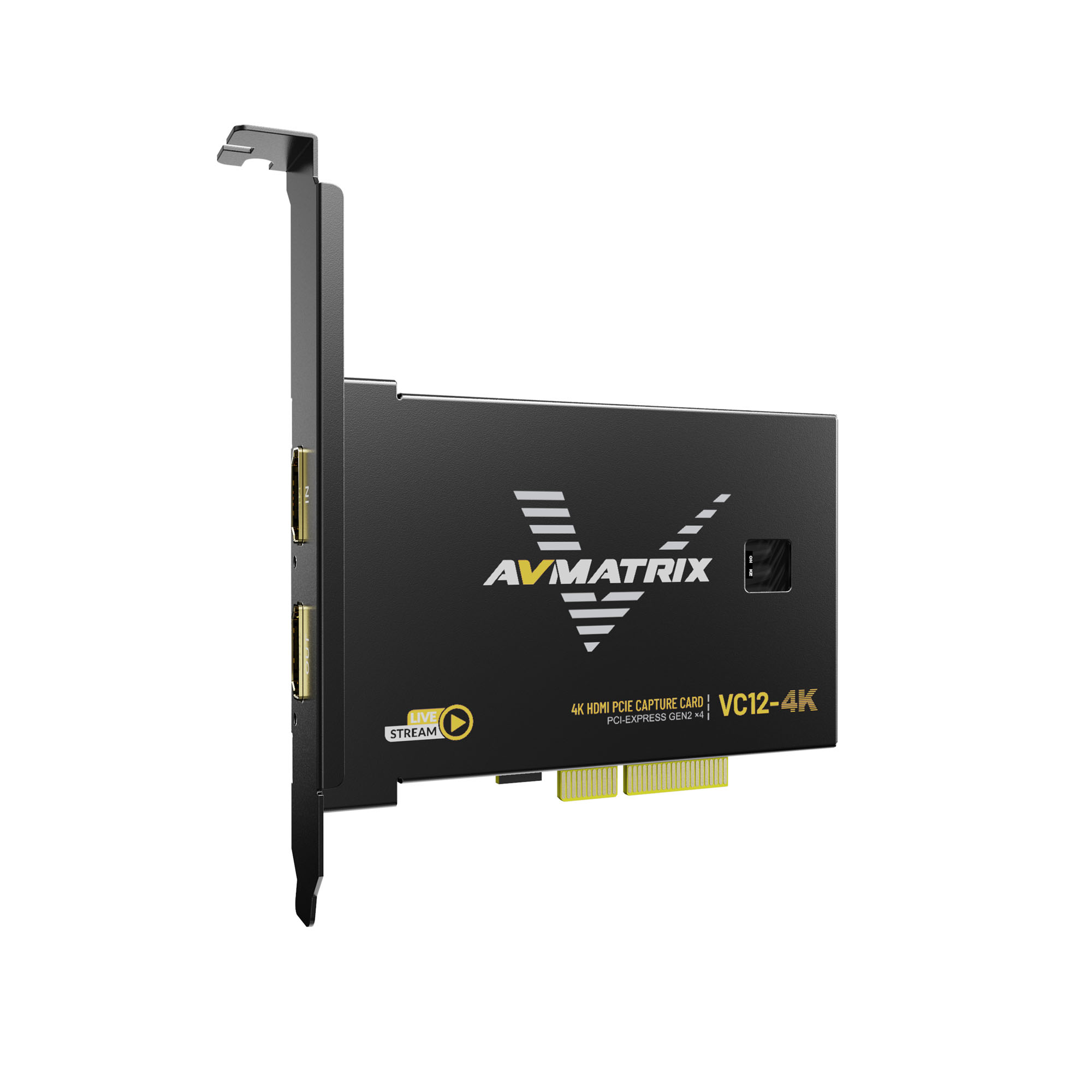 AVMatrix - VC12-4K HDMI PCIE Capture Card