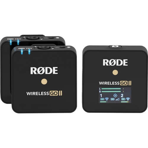 Rode Wireless GO II 2-Person Compact Digital Wireless Microphone SystemRecorder (ประกันศูนย์ 2 ปี)