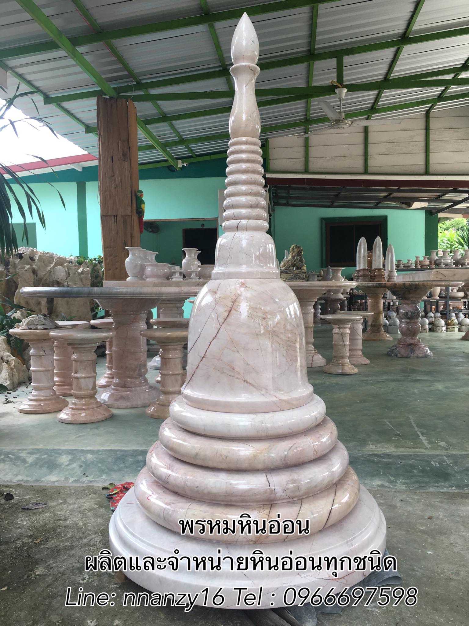 เจดีย์หินอ่อน150ซม