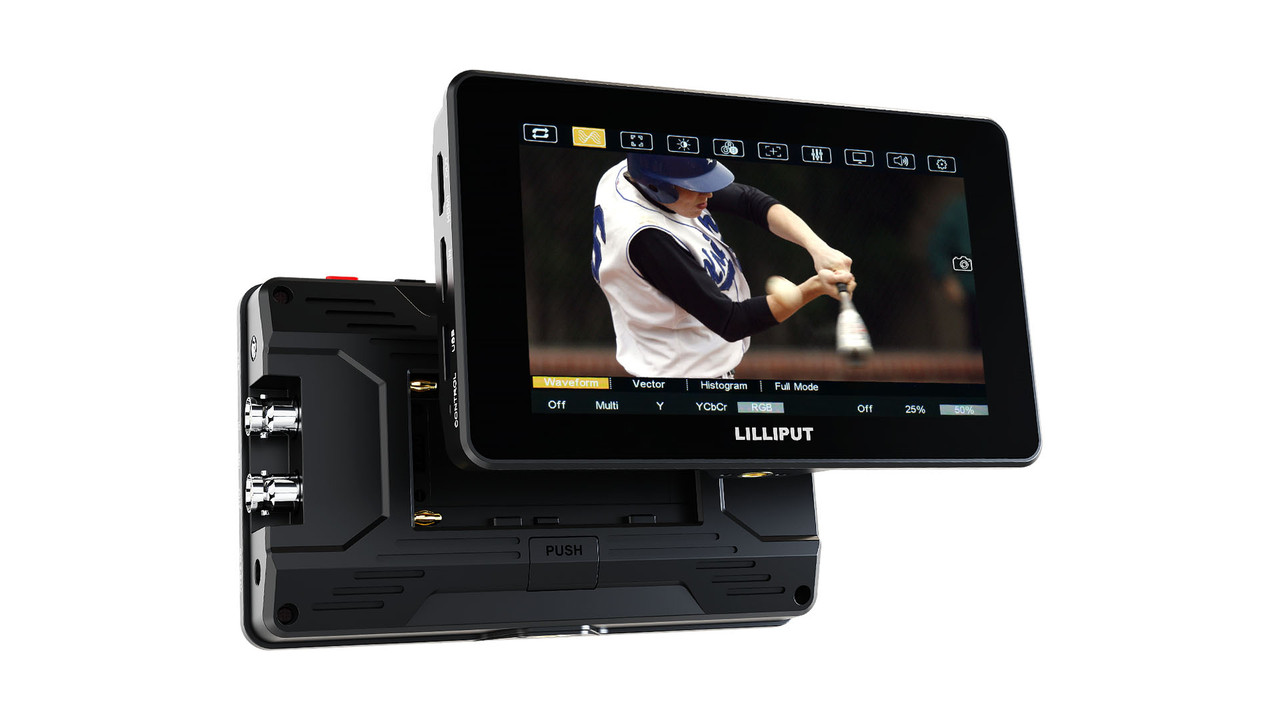 Lilliput HT5S 5.5" Ultra High 2000 Nits Brightness Touch On-Camera Control Monitor