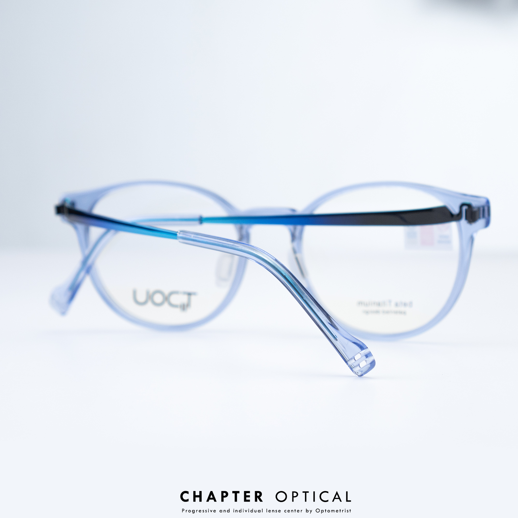 กรอบแว่น TiDOU | รุ่น TP22 รหัสสี 04 ไทเทเนี่ยมญี่ปุ่น แว่นไร้สกู Screwless น้ำหนักเบา