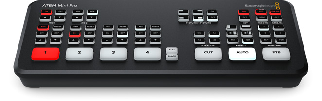 Blackmagic Switcher รุ่น ATEM MINI PRO HDMI Live Production