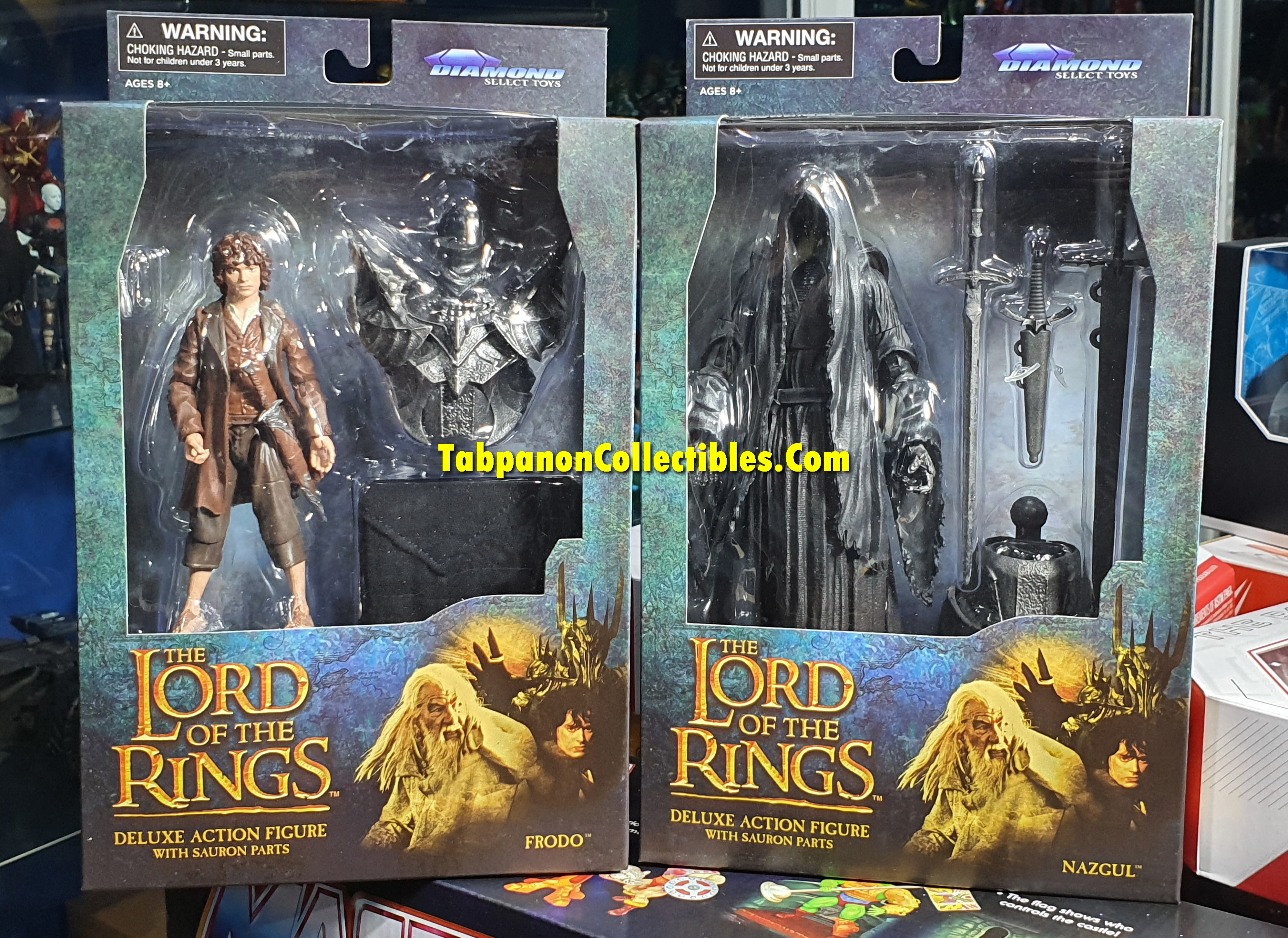 [2021.06] DST The Lord of The Rings Deluxe Series 2 Frodo Baggins and Ringwraith (2 of 7-Inch Figures)