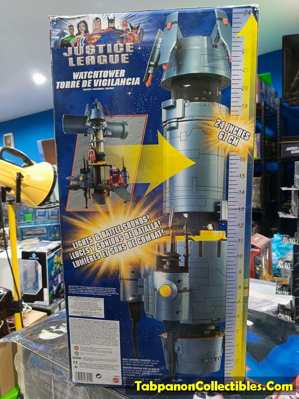 [2004.07] Mattel DC Justice League Watchtower Playset ( 24in/61cm ) (for 4.75-inch Scale figure)