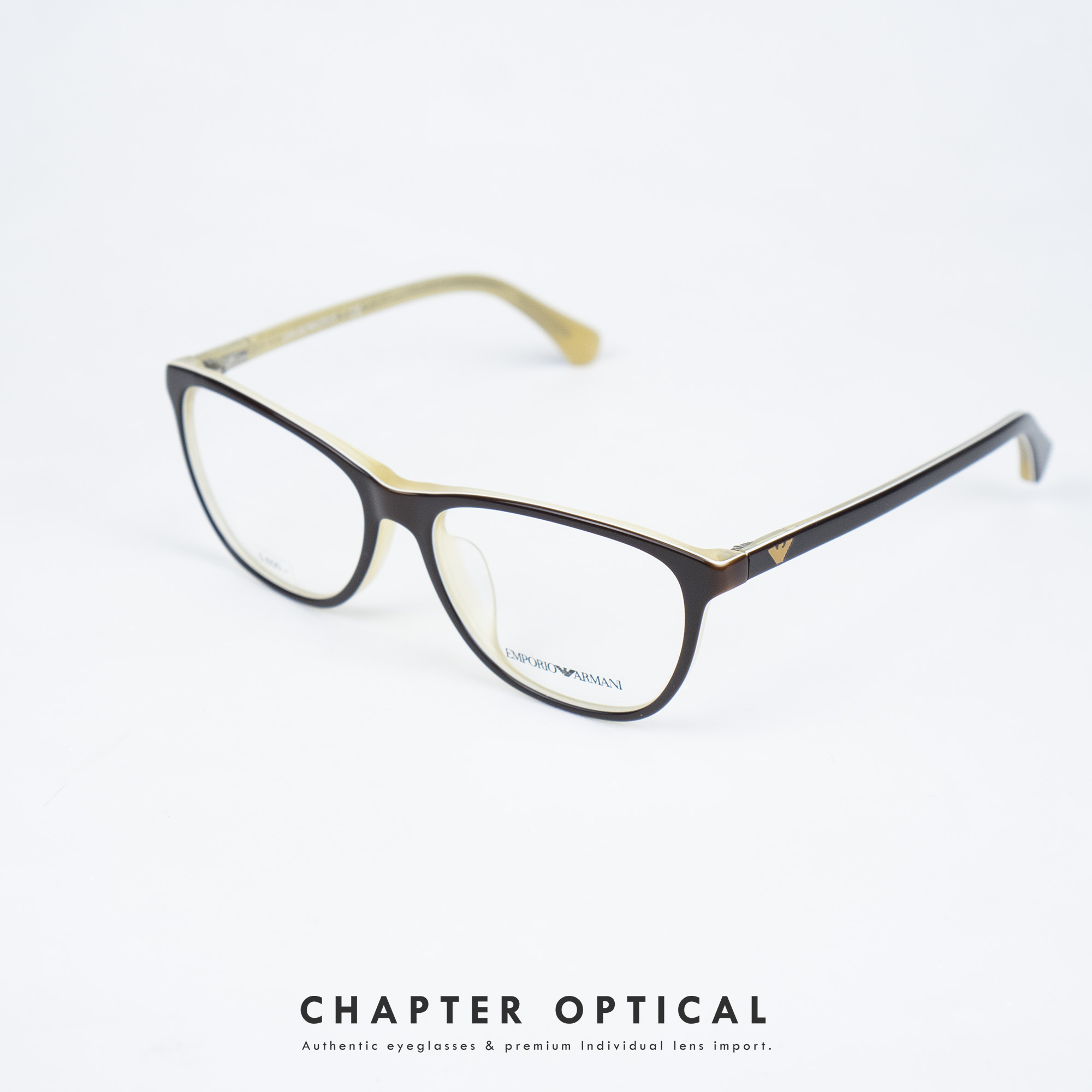 แบรนด์ Emporio Armani กรอบแว่นสายตารุ่น EA3075F-5480