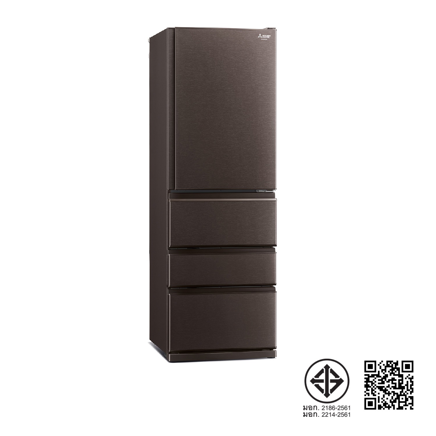 ตู้เย็น Mitsubishi 4 ประตู 4D Smart Freeze รุ่น MR-N44EY ความจุ 400 / 14.1 (ลิตร/คิว)