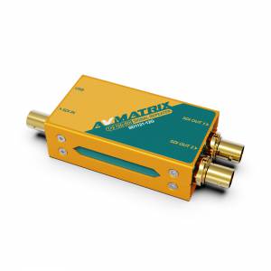 AVMatrix - SD1121-12G 1x2 12G-SDI Reclocking Signal Repeater