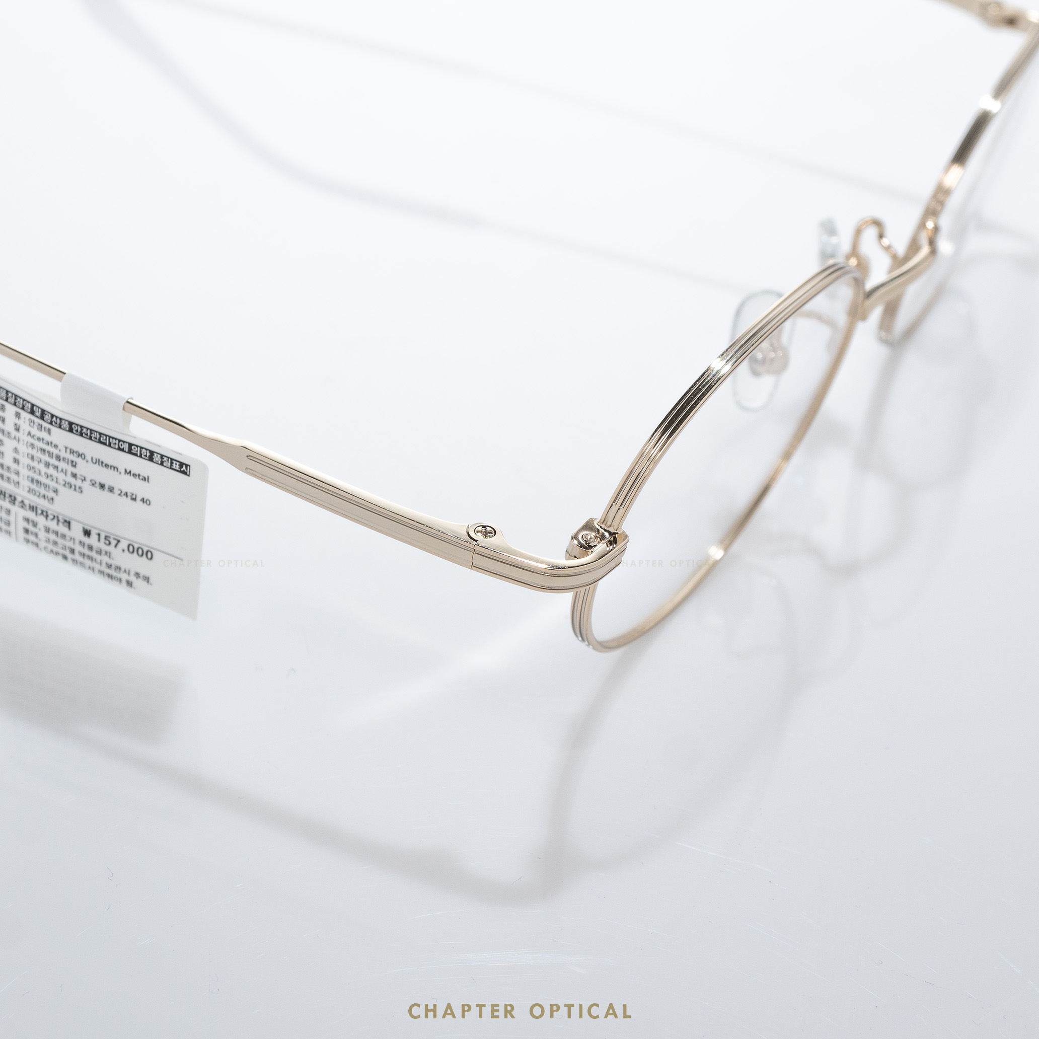 กรอบแว่นตาแบรนด์ PLUME รุ่น P-2980-C3 แบรนด์เกาหลีใต้แท้ สินค้านำเข้า