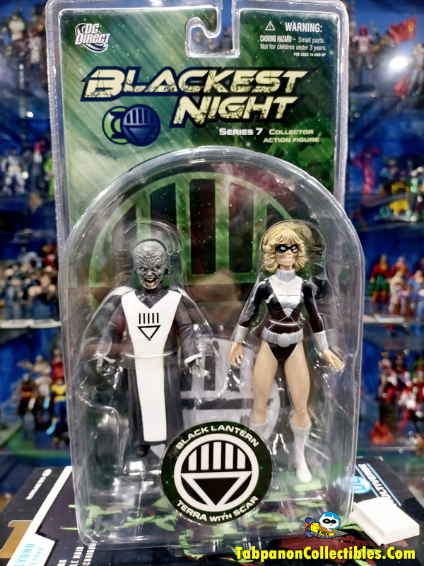 [2011.01] DC Direct Blackest Night Series 7 Black Lantern Terra w Scar Action Figure