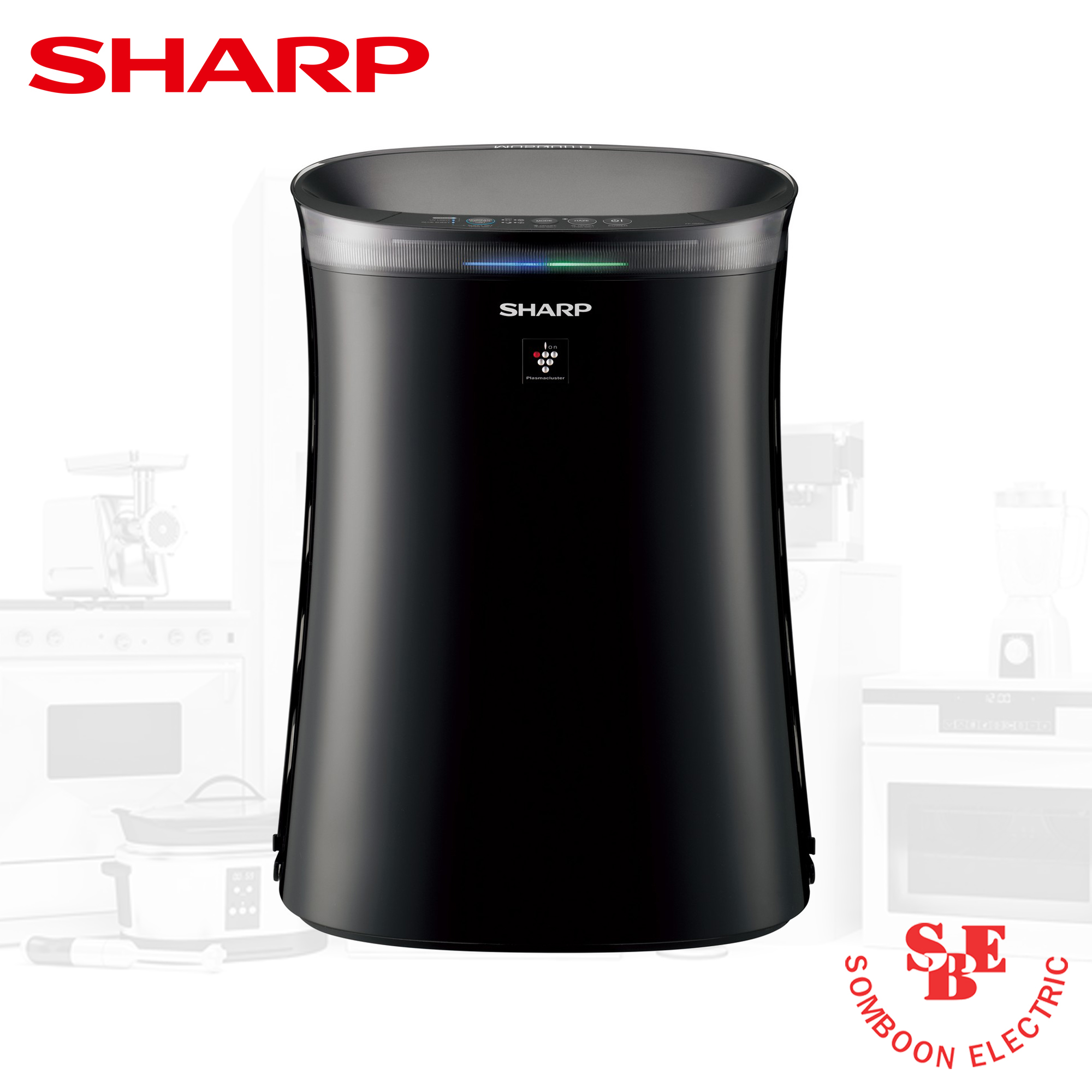 เครื่องฟอกอากาศ Sharp PlasmaCluster 40 ตร.ม. พร้อมฟังชั่นดักยุง รุ่น FP-GM50B