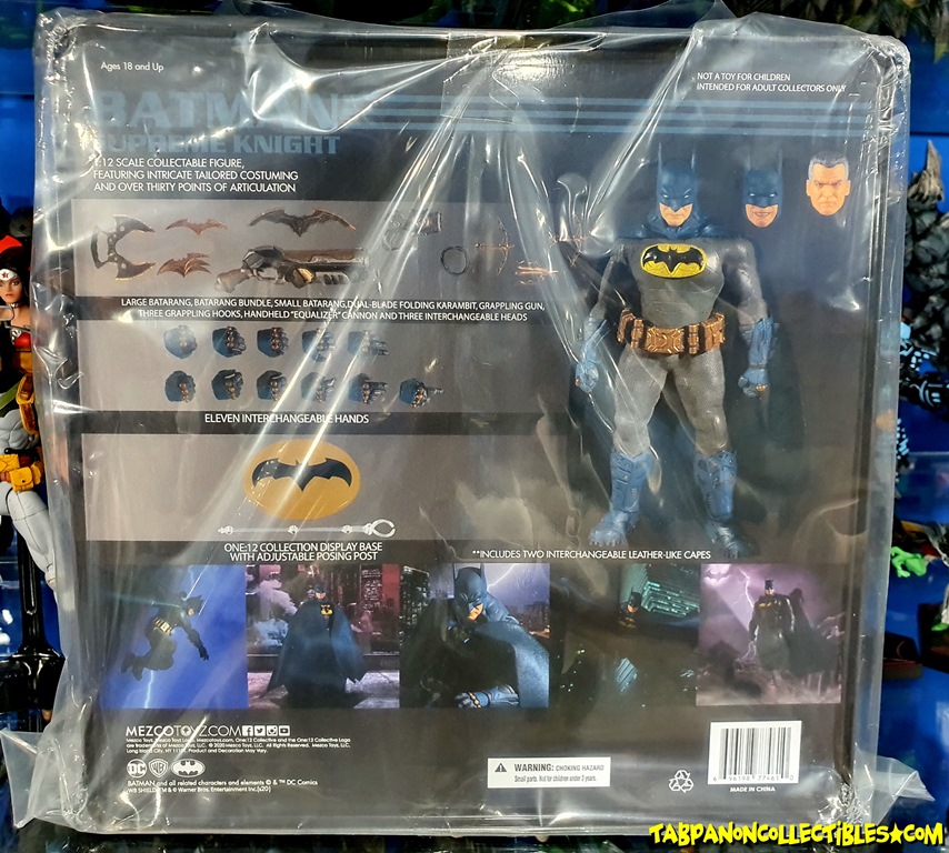 [2020.12] Mezco DC Comics Batman Supreme Knight Batman Blue One:12 Figure - PX Exclusive