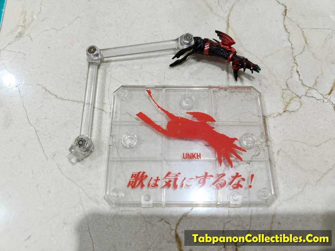 [2010.07] Bandai S.H.Figuarts Kamen Rider OOO Ankh Hand x 2 Base (Greed Logo) - USED