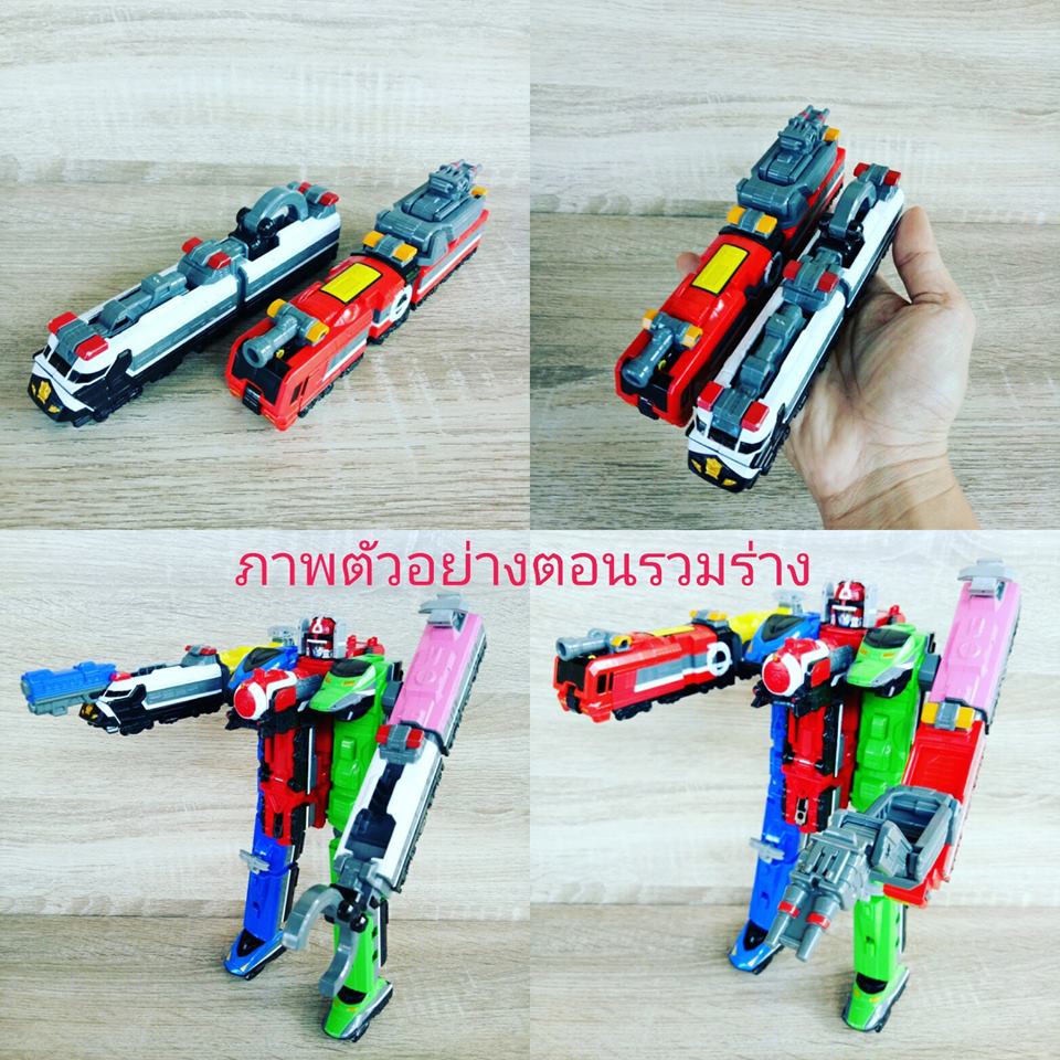 DX​ Police Ressha​ และ​ DX​ Fire Ressha​ หุ่นเสริมขบวนการ​ทคคิว​เจอร์​ของแท้​จาก​ญี่ปุ่น