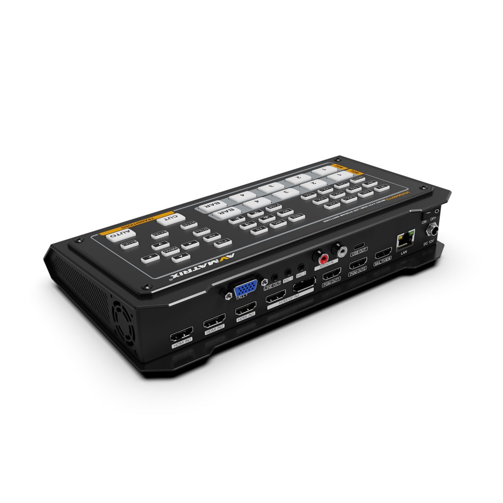 Avmatrix HVS0401U-Micro 4-CH HDMI/ DP Video Switcher
