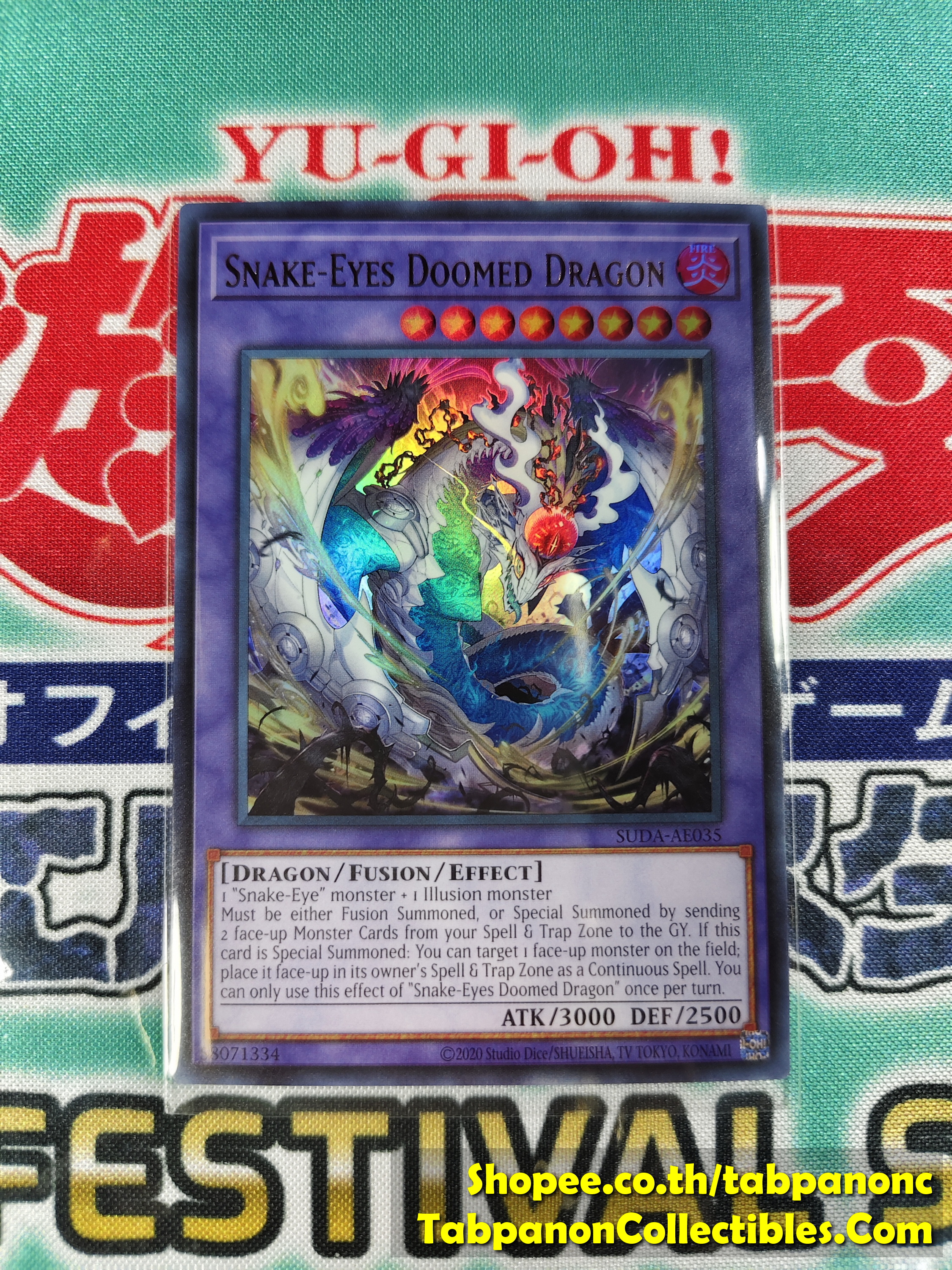 SUDA-AE035 Snake-Eyes Doomed Dragon - UR