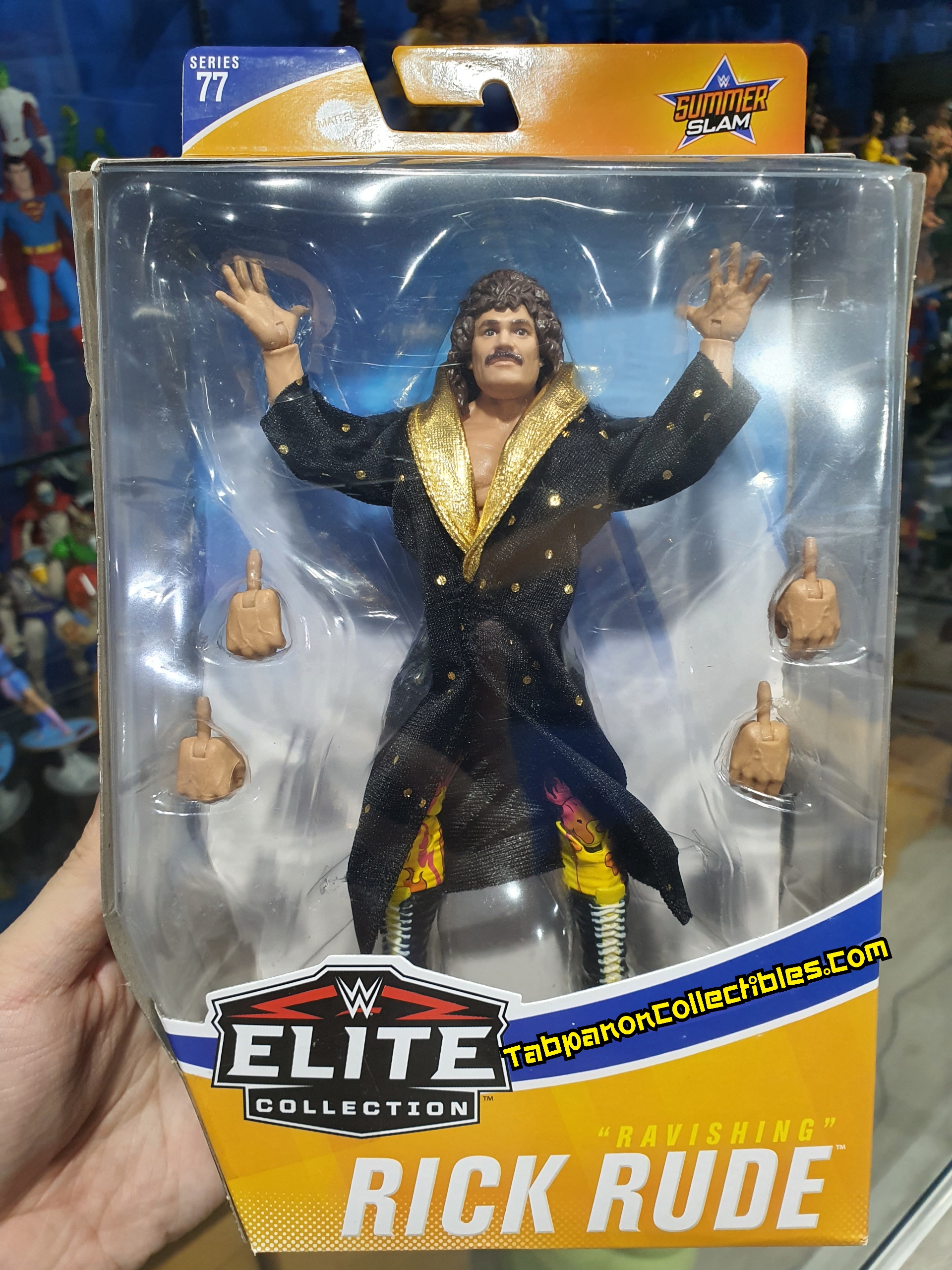 [2020.08] WWE Elite 77 Rick Rude 1988 (Black Boot) 7-Inch Action Figure